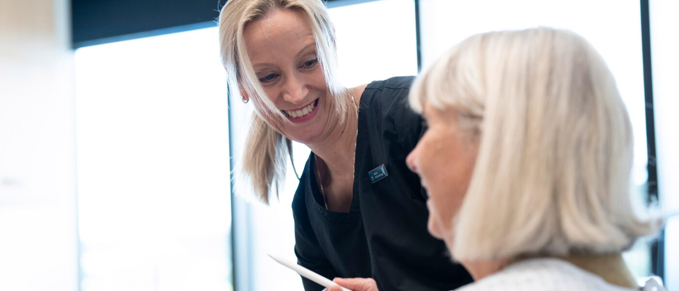 A follow-up appointment – makes you feel better supported